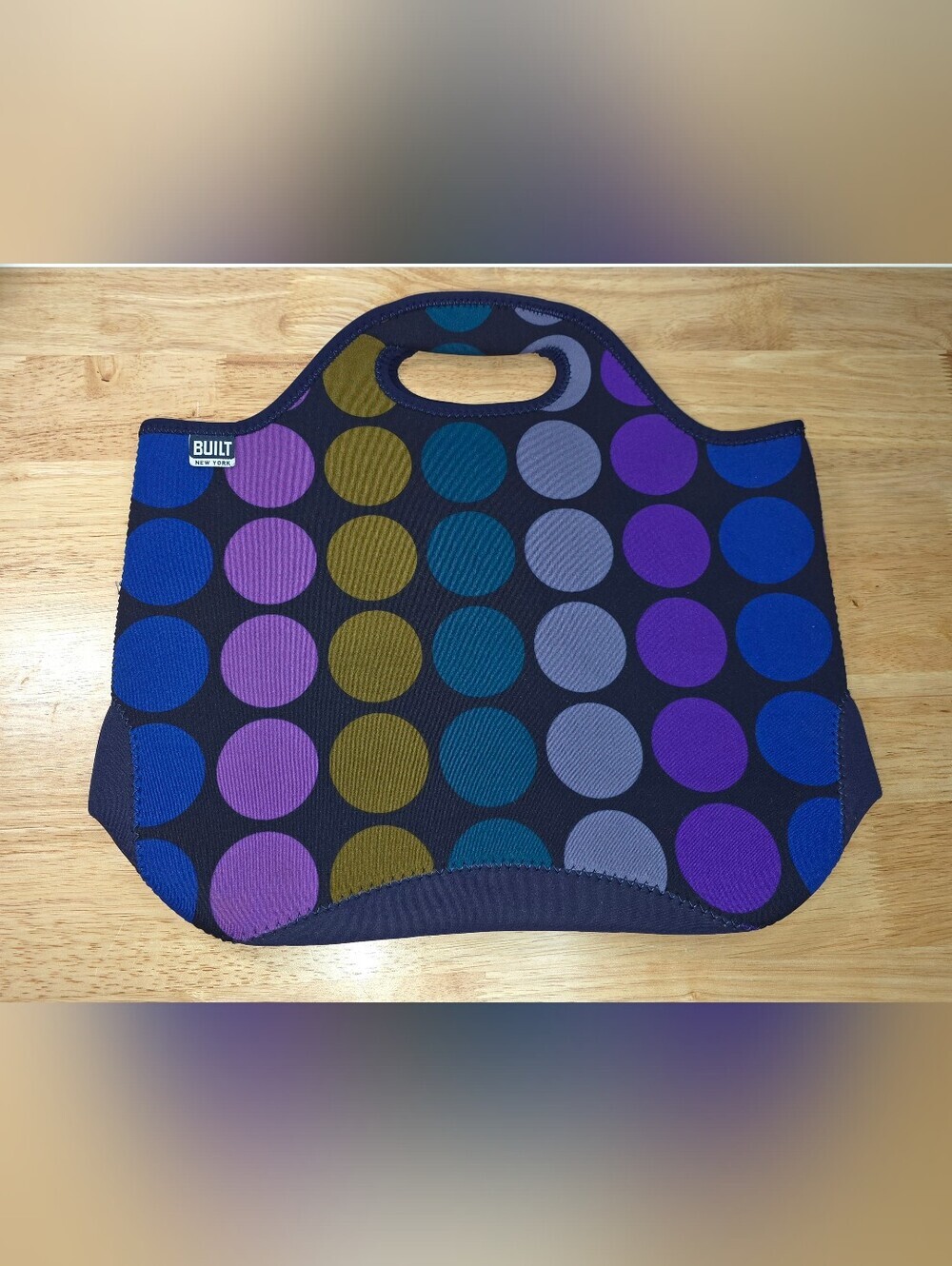 Built New York Plum Dot Market Tote